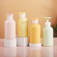 300ML Plastic Shampoo Shower Gel Foaming Soap Dispensers Refillable Bottles Press Pump Lotion Bottles Travel Empty Bottles