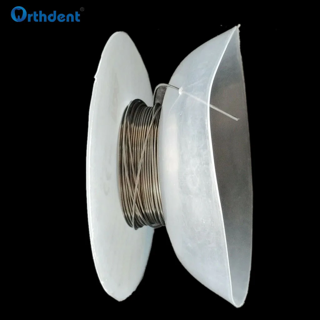 Orthdent 5 M/Roll Dental Niti Straight Wires Orthodontic Arches Archwires for Tooth Braces Dentistry Correction Accessories