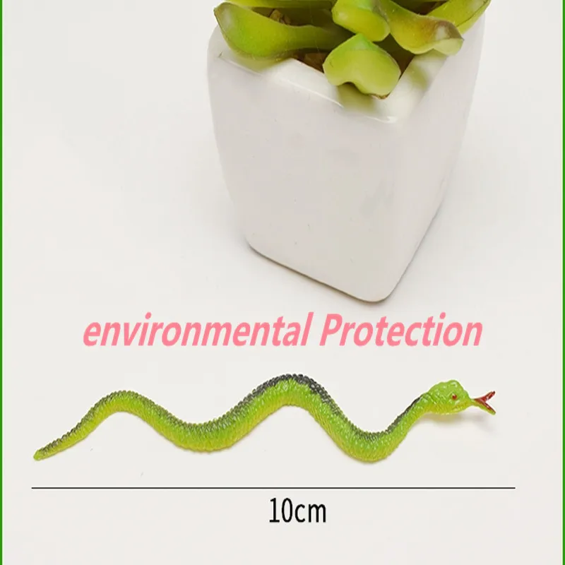 Gadget de Animal negativo para niños, juguete Invisible de simulación de serpiente de Color, regalo de broma, mordaza Invisible