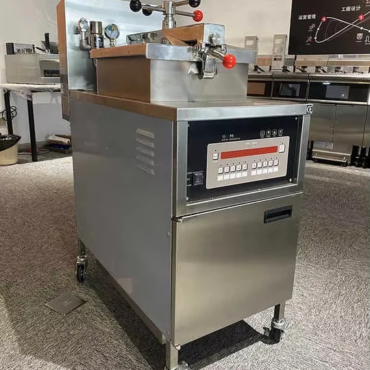 Высококачественная электрическая фритюрница KFC из нержавеющей стали, электрическая фритюрница под давлением, 25 л, оборудование для жареной курицы/утки