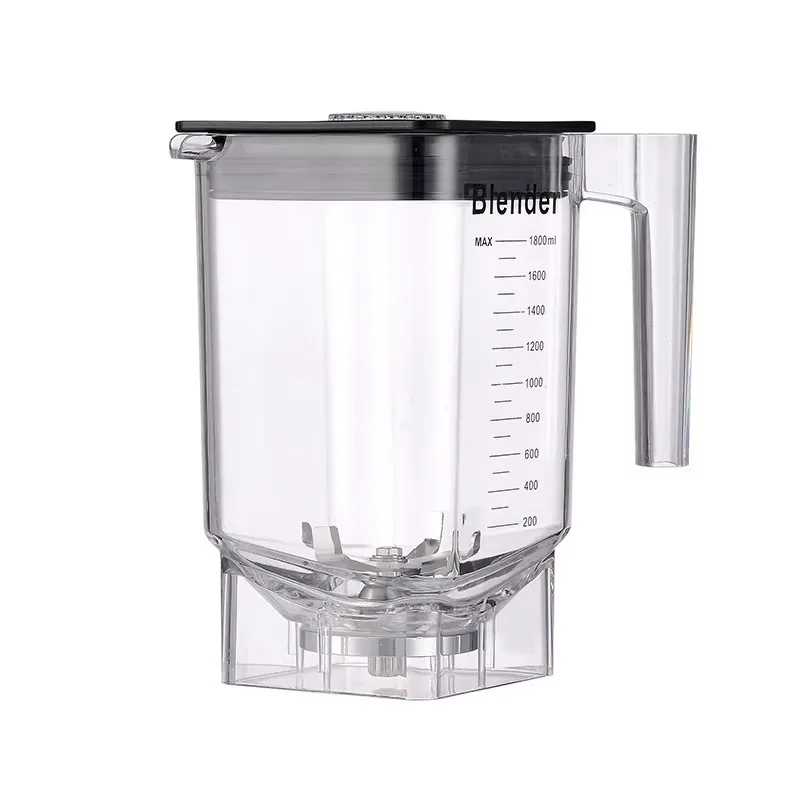 1.8L Smoothie Juice Blender Parts Plastic Pc Plastic Jar Cup