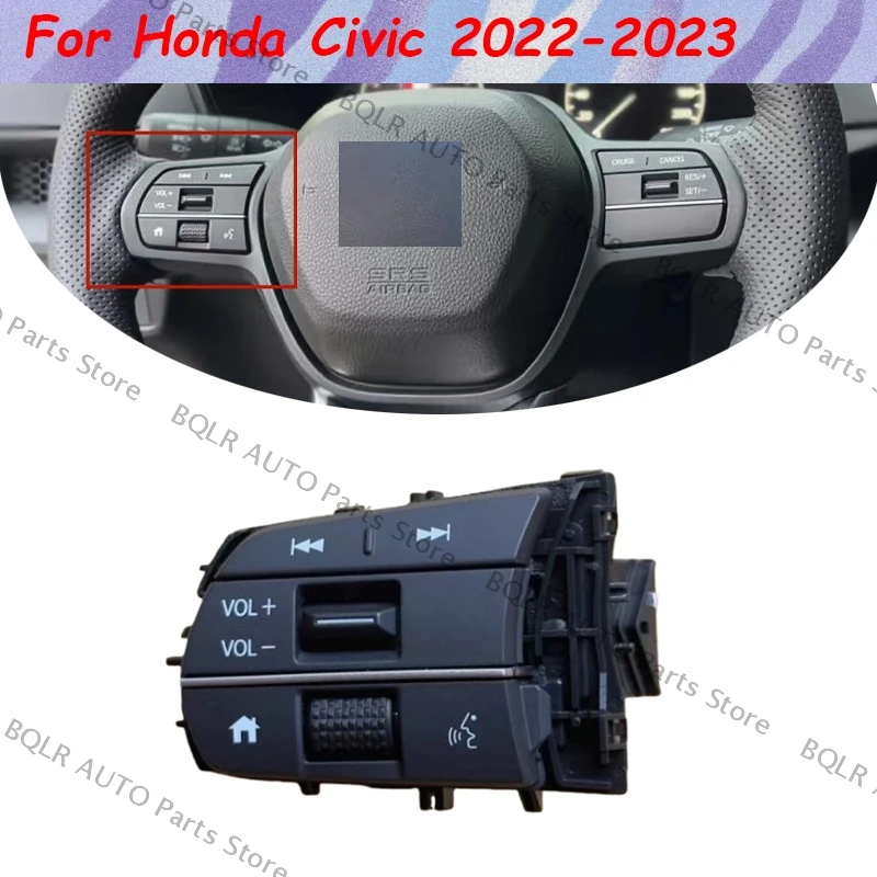 

For Honda Civic 2022-2023 Steering Wheel Switch Audio Switch Module 35880T20L91