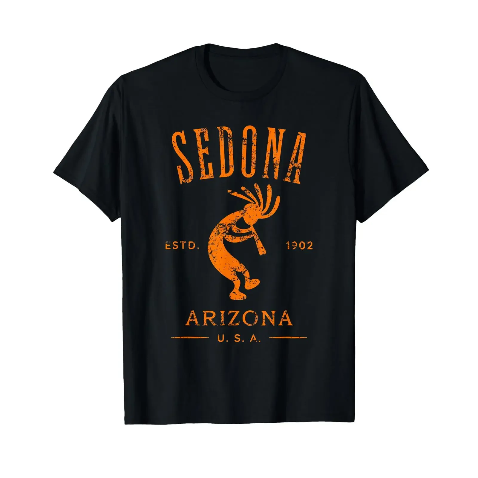 Sedona Arizona Southwestern Style Souvenir Vintage Design T Shirt vintage Washed fashion Casual Comfortable Stretched graphic