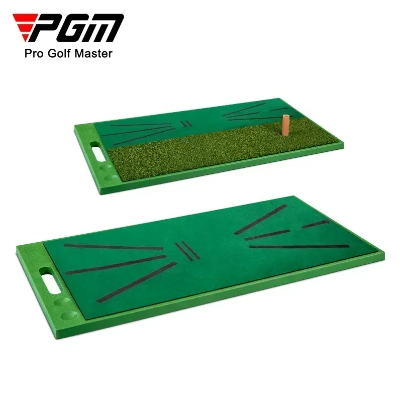 PGM New Golf Swing Detection Pad with Track Swan Fleece Handheld Rubber Strike Pad