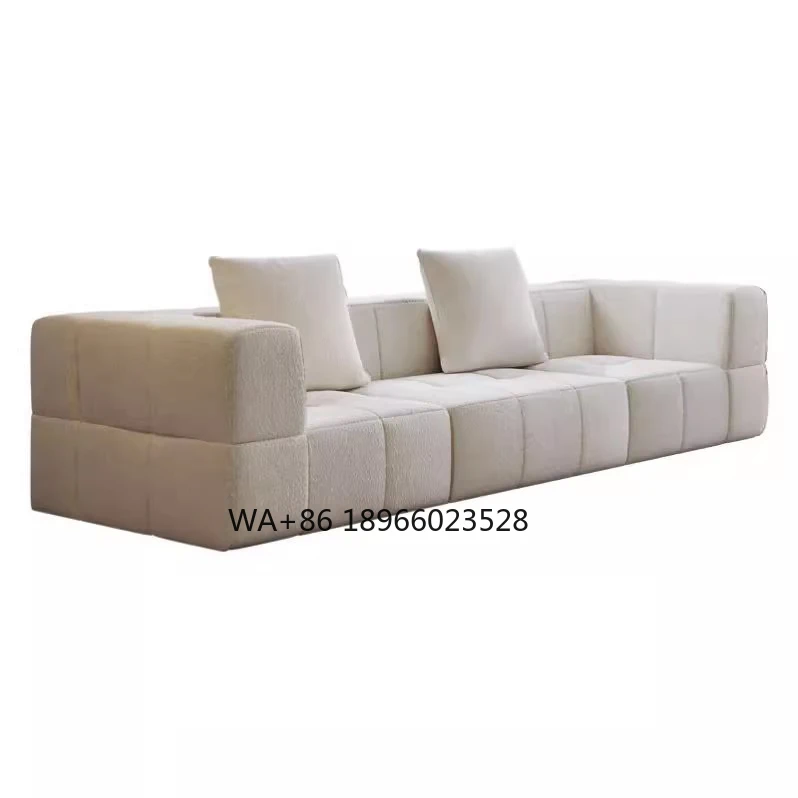 

Italian Luxury High Density Resilient Sponge Cushion Sofa Couch Living Room Sectional Indoor Compressed Sofas
