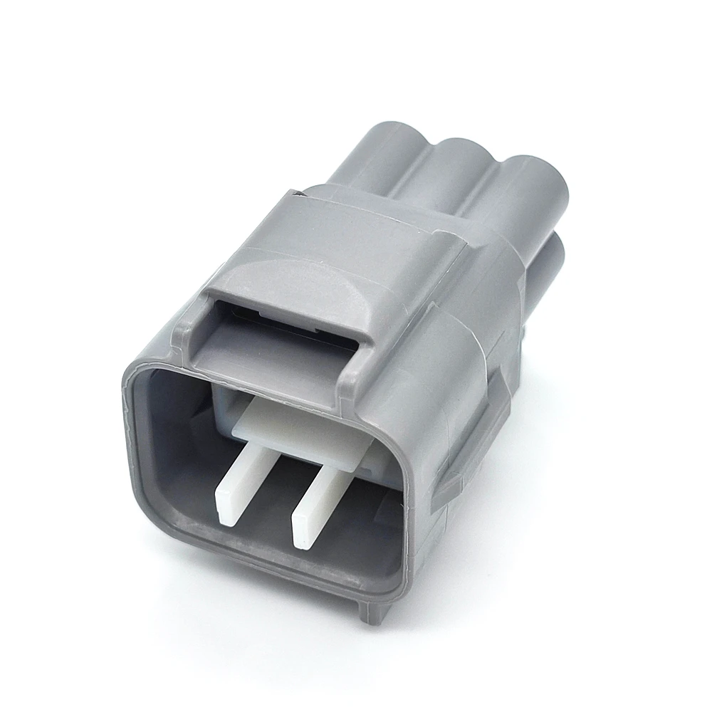 7282-7062-40 6 Pin Waterproof Automotive Connector Male 2.3II 090II Series 2.3mm PBT Light Gray for Sensor Wiring