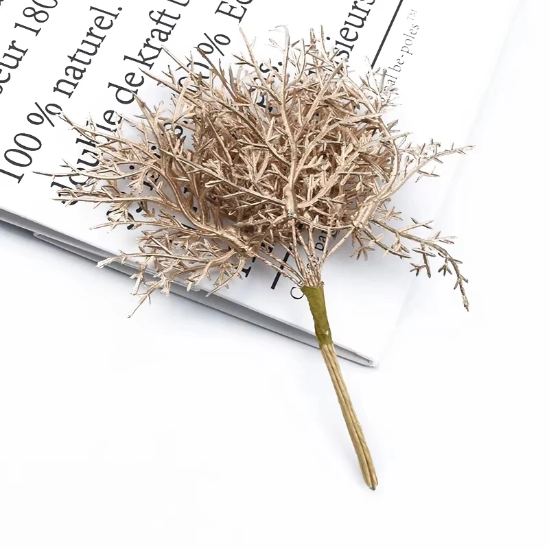 

1pc Artificial Plants Cheap Christmas Leaves Vase Home Room Decor Wedding Party Bridal Accessories Clearance Diy Gifts Plastic