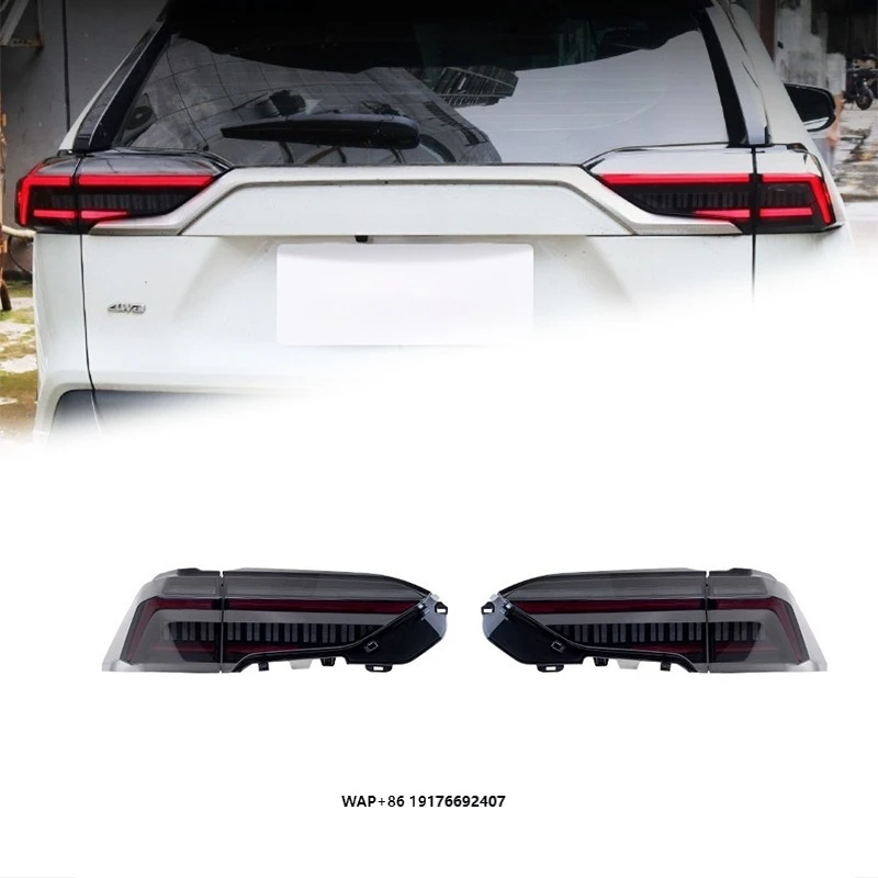 

FT Car Lights forToyota RAV4 Taillights 2020-2022 RAV4 LED Tail Lamp Dynamic Turn Signal Light Car Taillights Assembly