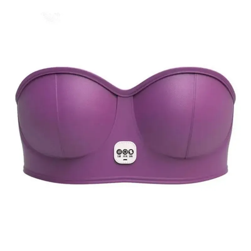 

Smart Library Charging Electric Breast Massage Bra Vibration Chest Massager Growth Breast Heating Electric Breast Massager Bra V