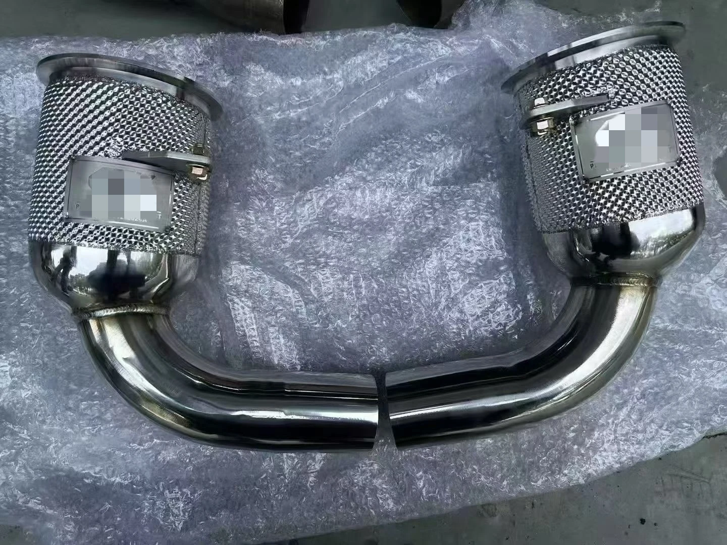 ACE für Porsche 911 992 3.0T Hochleistungs-Auspuff-Downpipe SUS304 Hochwertiger Auspuffkrümmer mit Katalysator Auspuffrohr – Detail 11