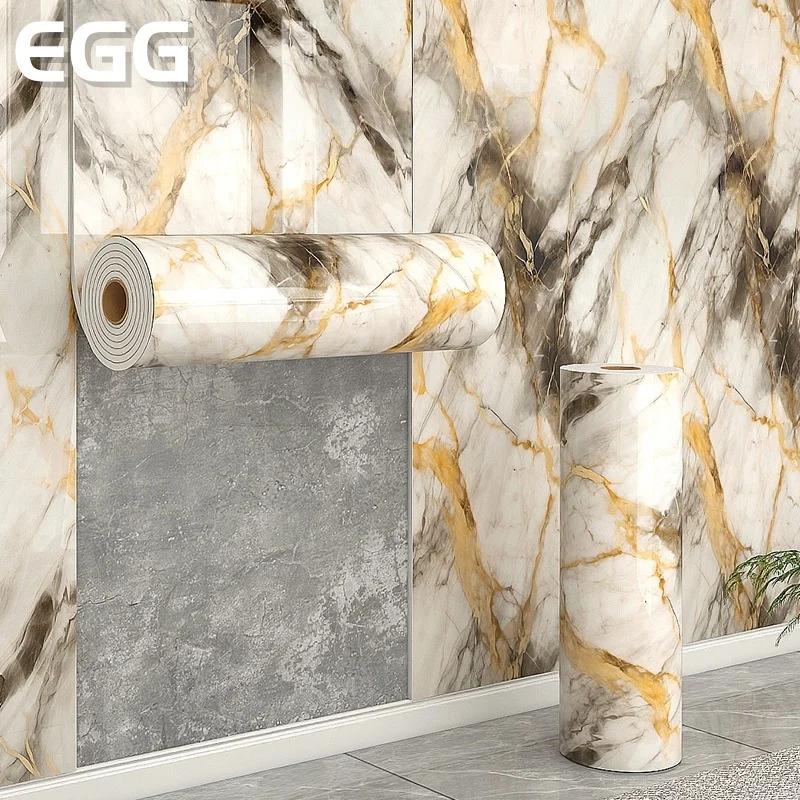 تقليد الرخام ذاتية اللصق خلفية الحمام المطبخ غرفة الطعام كونترتوب لتقوم بها بنفسك ملصقات جدار مقاوم للماء العفن واقية
