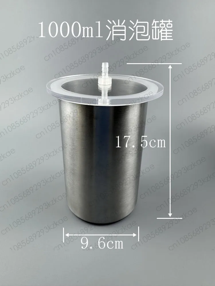 Electric Stainless Steel Vacuum Degassing Chamber - All-in-One Bubble Removal Pot with Clear Lid for Resin & Silicone