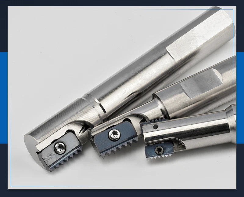 3pcs 14N 0.5 - 14E 2.5 ISO CNC Internal External Thread Milling Inserts Threading Mills CNC Milling Machine Caride Blade