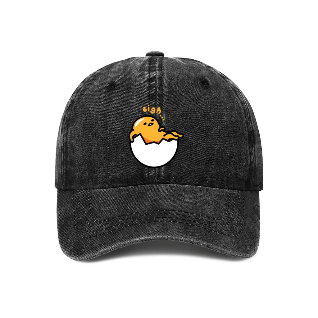 

Sanrio Gudetama Hot Sale Unisex Fashion Cap Classic Baseball Caps For Men & Women High Quality Golf Sports Hat