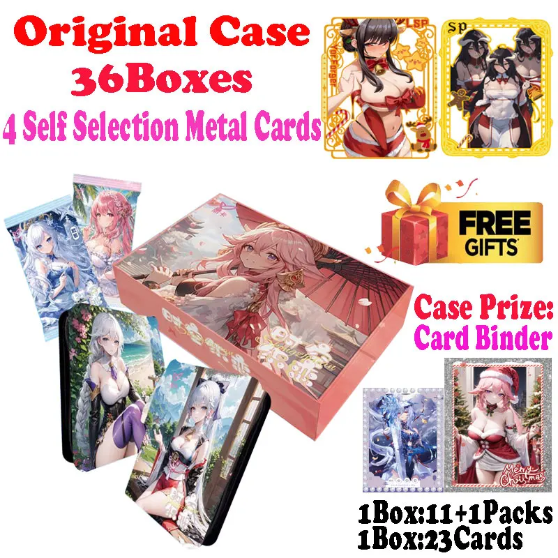 2024 Lastest Shikongzhilian Collection Card Goddess Story Waifu Booster Box Trading CCG TCG Doujin Toys And Hobbies Gift