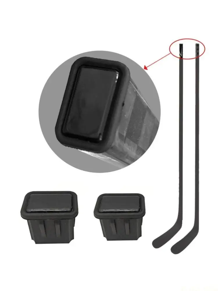 M5TC 10Pcs Wearproof Hockey End Plugs Hockey End Tape Protectors Sports Field Hockey Accessories Enduring