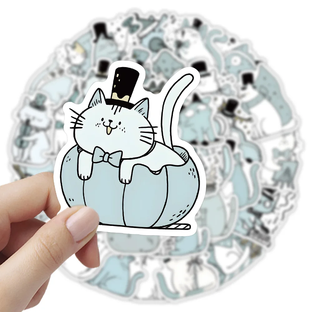 

10/53PCS Fall INS Style Cartoon Brown Graffiti Stickers DIY Decor Scrapbook Fridge Cell Phone Bike Graffiti Present