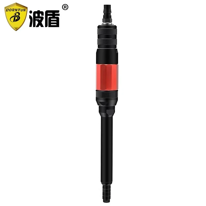 Wave Shield Extended Pneumatic Engraving and Grinding Machine Deep Hole Air-Powered Polishing Machine Inner Wall Grinding Machine Grinder Bd-7151