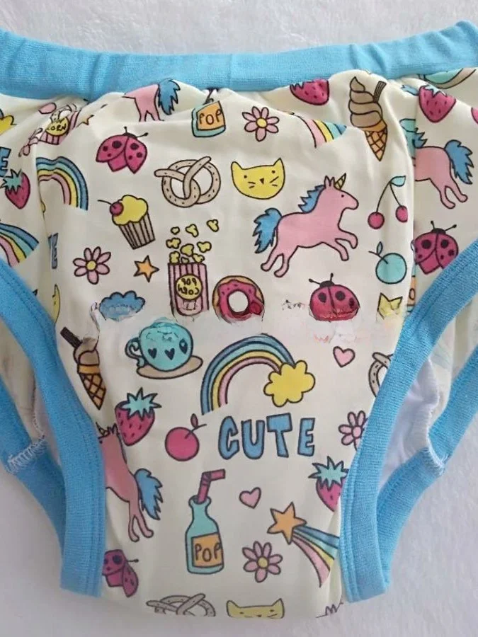 Washable Cloth Baby Diapers Cotton Underwear Learning Pants for Adults And Babies ABStarrysky Mid-Waist Briefs Pack of 25