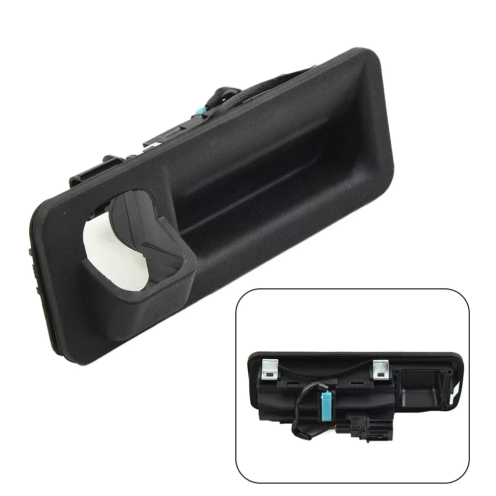 Manija de puerta trasera para Kia Sportage, cerradura de tapa de maletero de alta calidad, 81260D9010, negra, 2017-2019, exterior, nueva y práctica