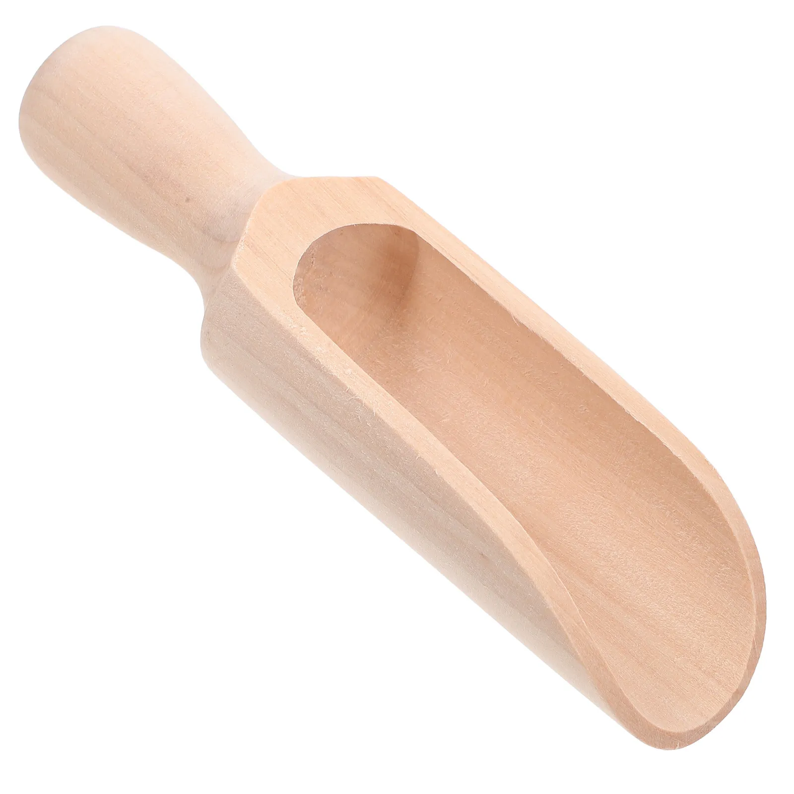 Reusable Wooden Spoon Beech Wood Tiny Scoop for Tea Coffee Sugar Salt Seasoning Portable Kitchen Utensil Convenient Daily Use