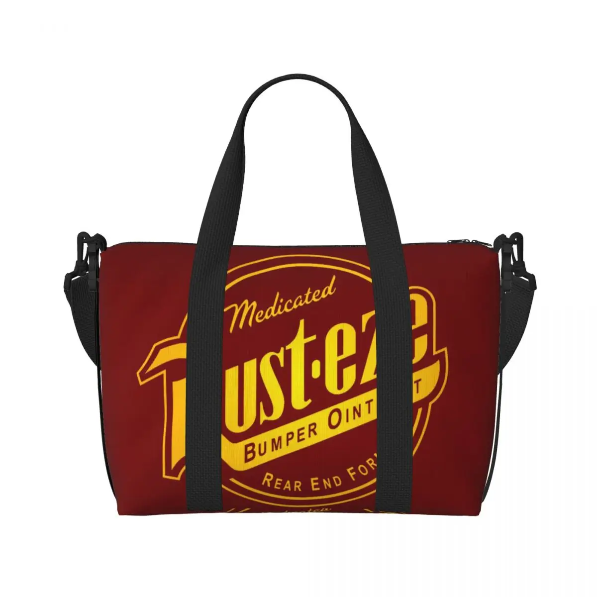 Custom Lightning Mcqueen Grocery Tote Shopping Bag Women Big Capacity Cars Gym Beach Travel Bags