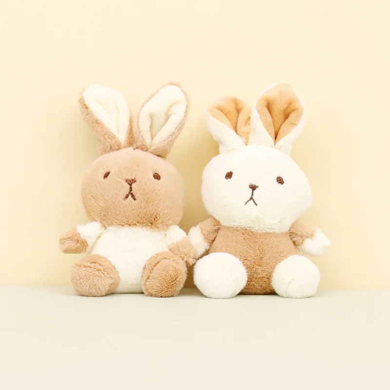 12 cm Cartoon Anime Sanrios Mokka Serie Cinnamoroll Plüsch Puppe Spielzeug Anhänger Rucksack Behänge Dekoration Geschenke