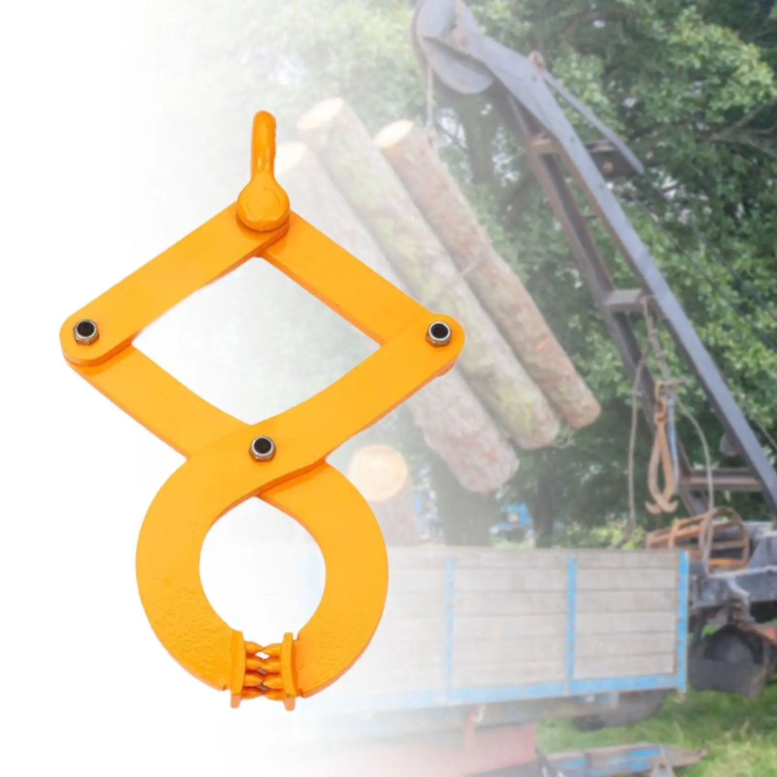 

Pallet Puller Clamp Sturdy Pipe Forklift Material Alloy Steel Pallet Grabber