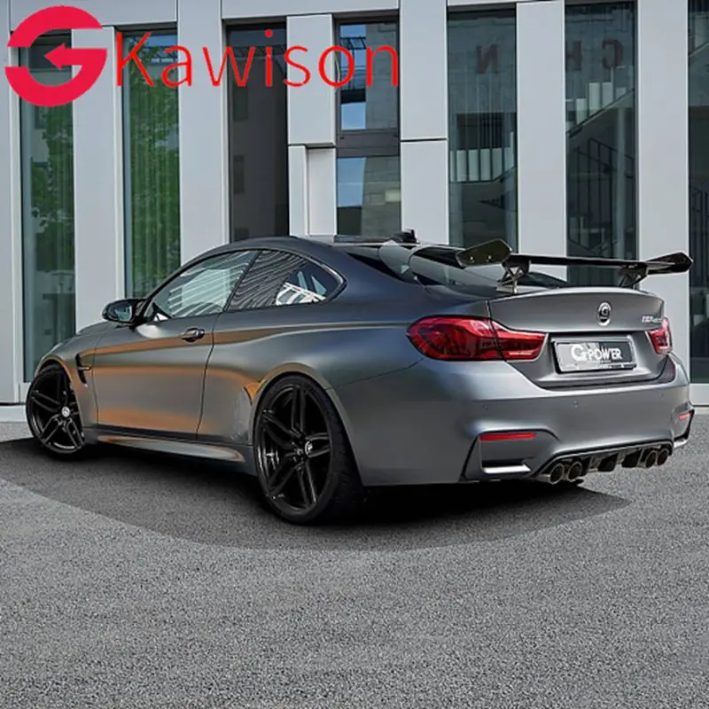 M4 GTS Style Carbon Fiber Rear Trunk Wing Spoiler for BMW F80 M3 F82 M4 Coupe F87 M2 Auto Racing Car Styling Bodykit Tail Wing