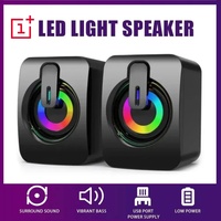 Oneplus Computer Speaker Stereo Sound With Microphone AUX Home Office Speaker for Macbook Desktop Notebook Computer Loudspeaker