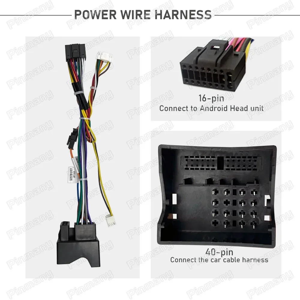 Car Radio Cable VWC11 Wire Harness AdapterCANBus Decoder for VW Lavida Passat Polo Santana Skoda Yeti Rapid Seat Altea Ibiza MQB