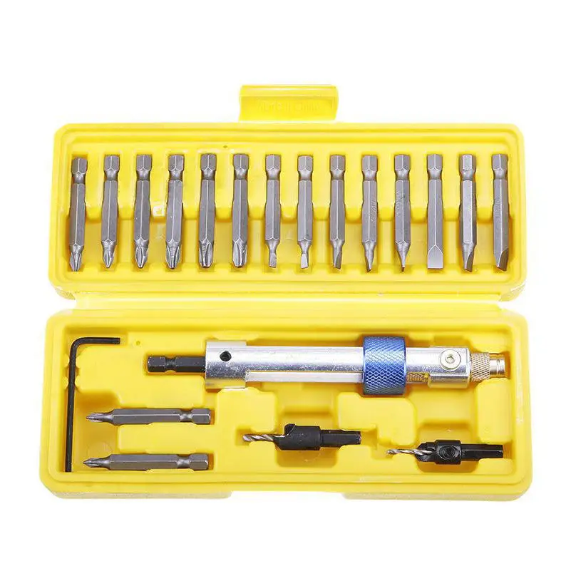 Swap Drill Bit Rotary Tool Kit HSS Screwdriver Flip Drive Half Time Drill Driver Swivel Head Quick-Change Driving Repair Tools