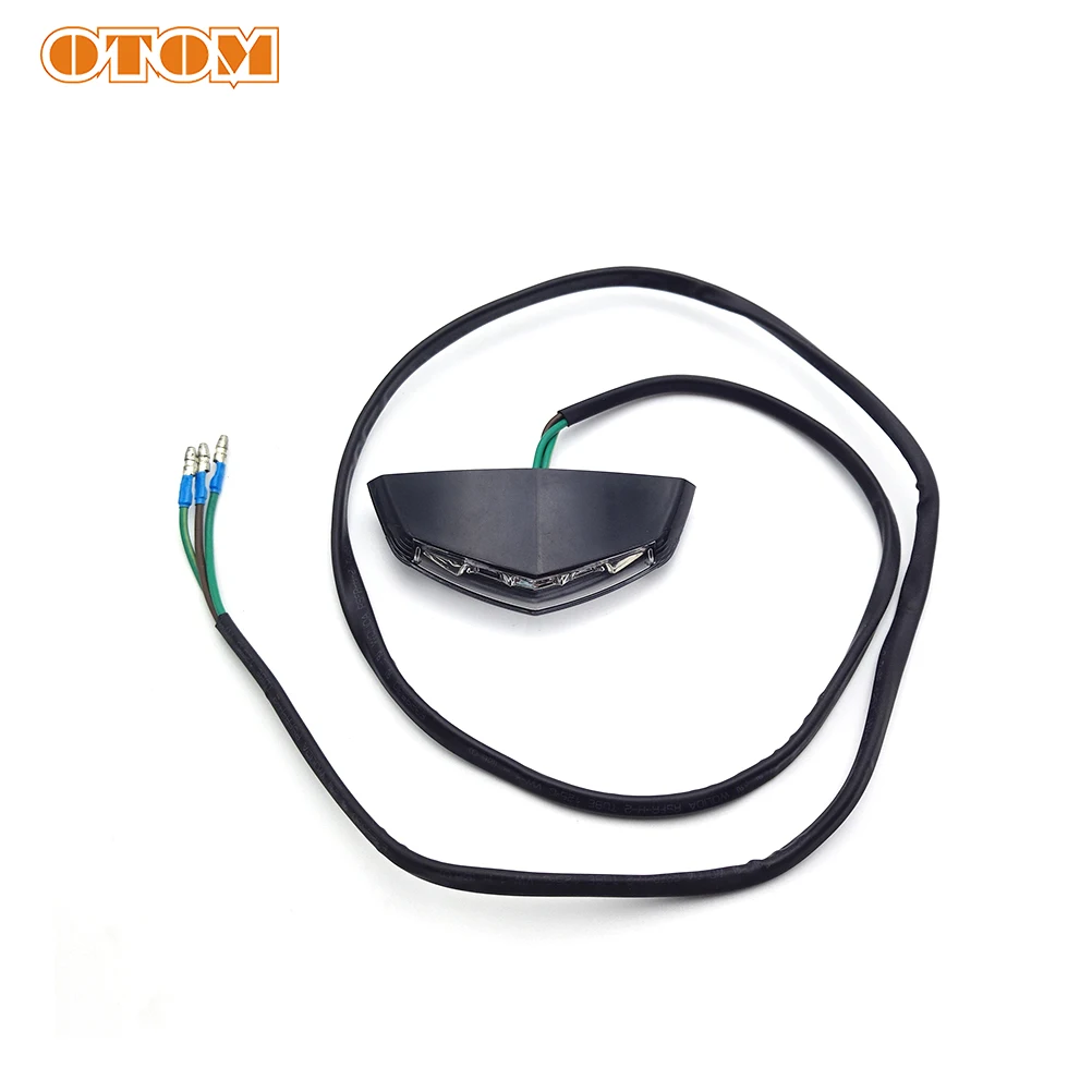 OTOM Motorcycle Tail Light Assembly Taillight Bracket License Plate Holder For GASGAS EC ECF EWF 250 300 350 450 500 2024-2025