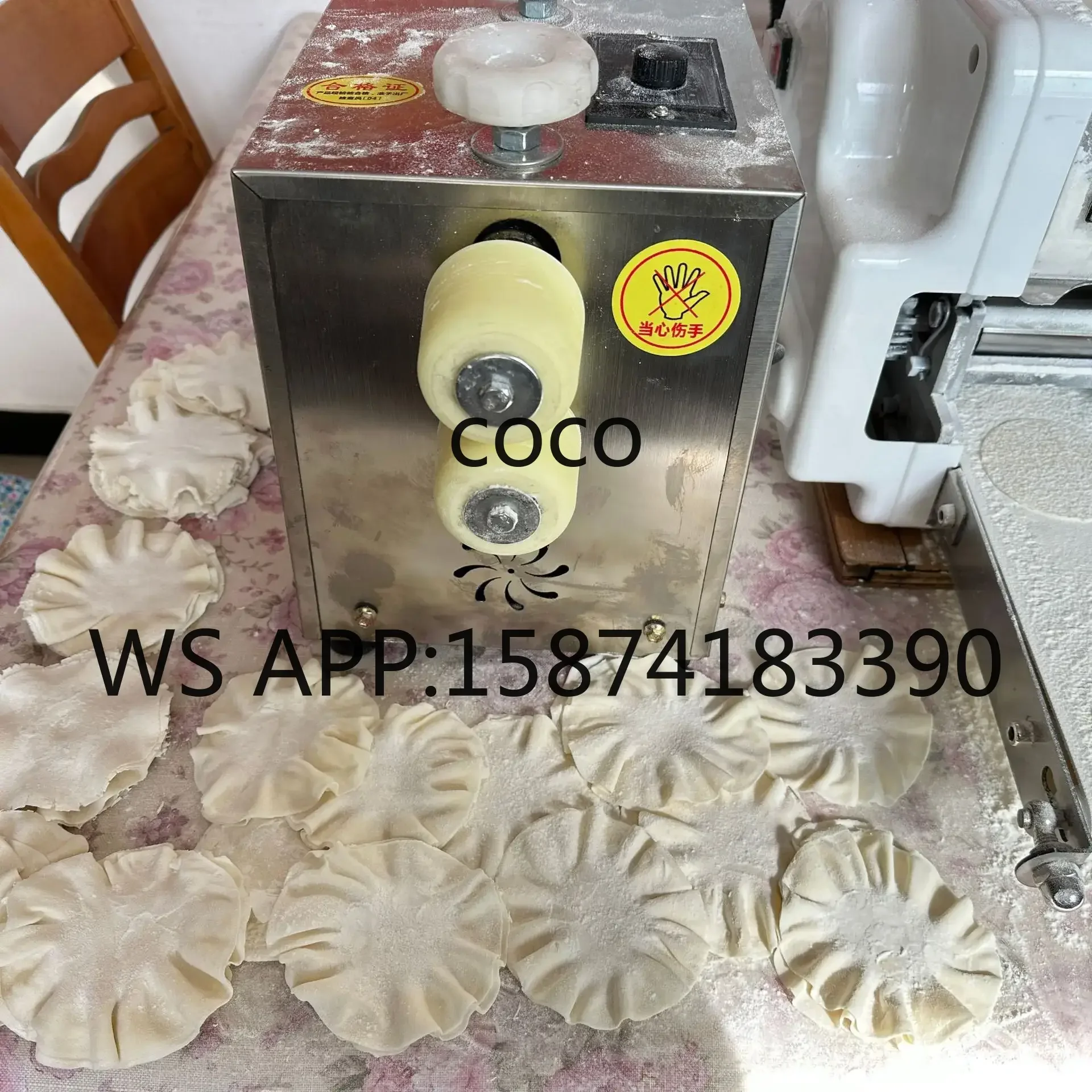 Multifunctional Automatic Shumai & Dumpling Skin Maker Mini Grain Products Processing Machine