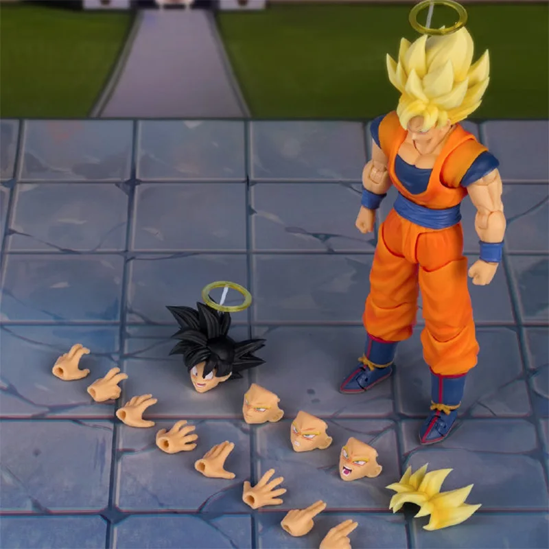 Demoniacal Fit Son Goku Figur Dragon Ball Z SHF 3.0 Goku Figurine Martialist Forever Return From Beyond Actionfiguren