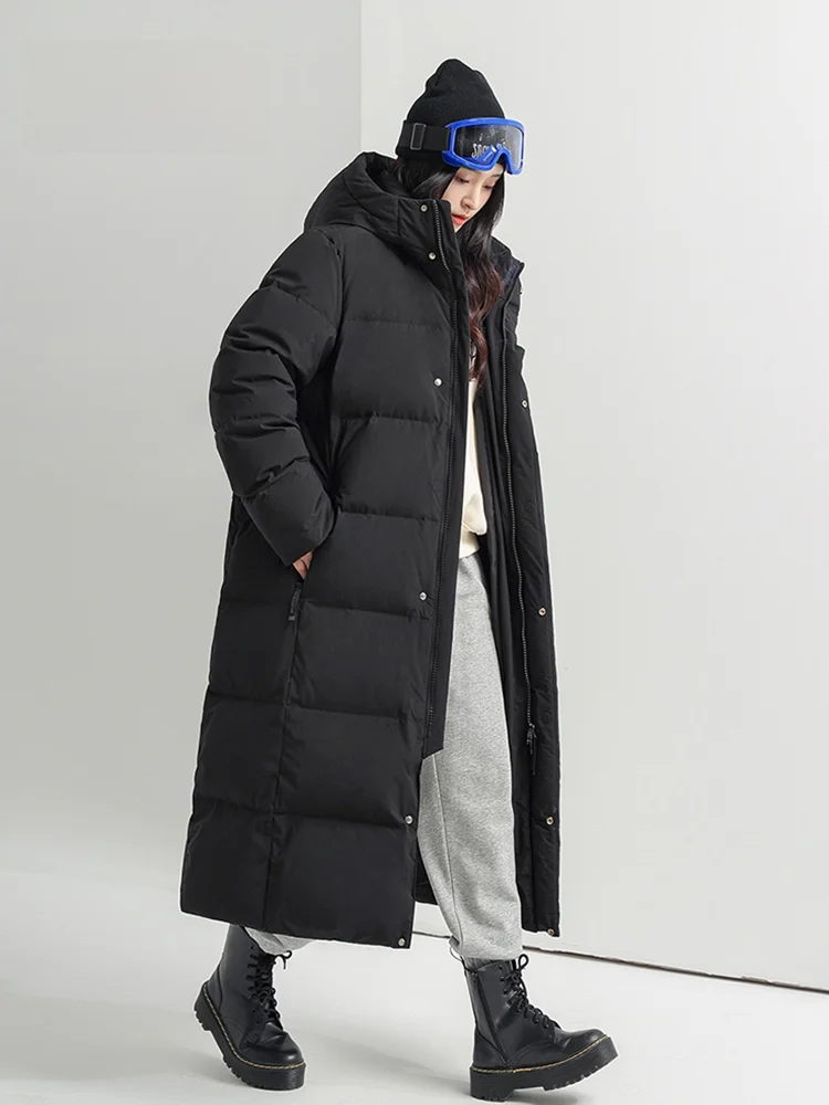 

Мужская удлиненная пуховая куртка Wassup Dozen выше колена, молодежная, модная, водонепроницаемая, из полиэстера, с белым пуховым наполнителем