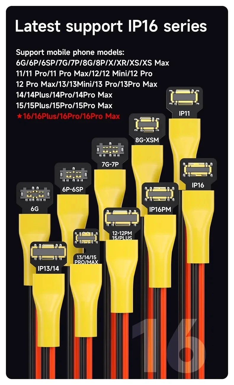 MECHANIC Power PCB Power Boot Cable For IP 6G-16PM / Android Battery Activation Detection Power On Flexible Durable Line