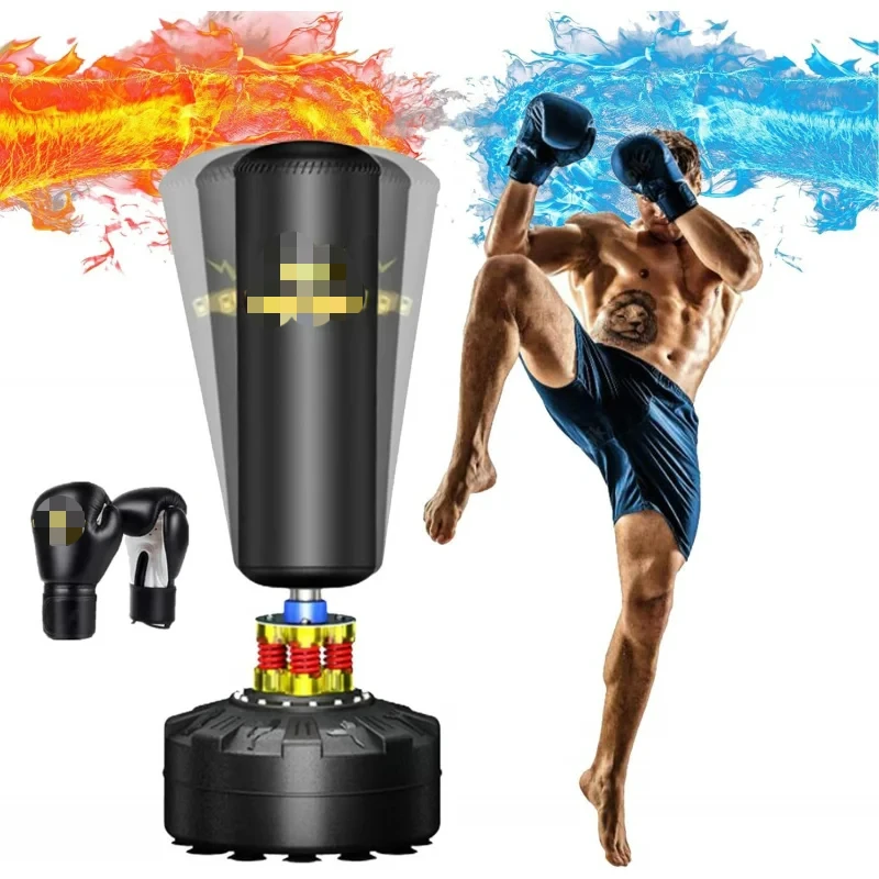 

CCJPunching Bag for Adults 70'',OKUGAFIT Freestanding punching bag for adults -Suction Cup- Boxing Bag with Stand for MMA Muay T