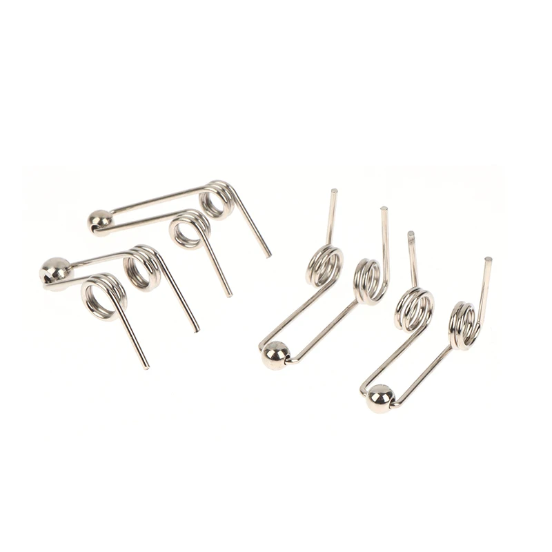 2Pcs 1.2mm Wire Diameter Curling Iron Replacement Double Return Torsion Spring Hair Rod Accessories