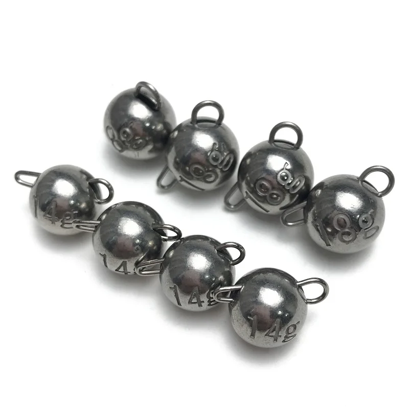 Sinker de Pesca Rápida Afundamento de Alta Densidade Tungstênio Puro Cheburashka Gelo Natural Acces 20g 30g 37g 45g 52g 60g