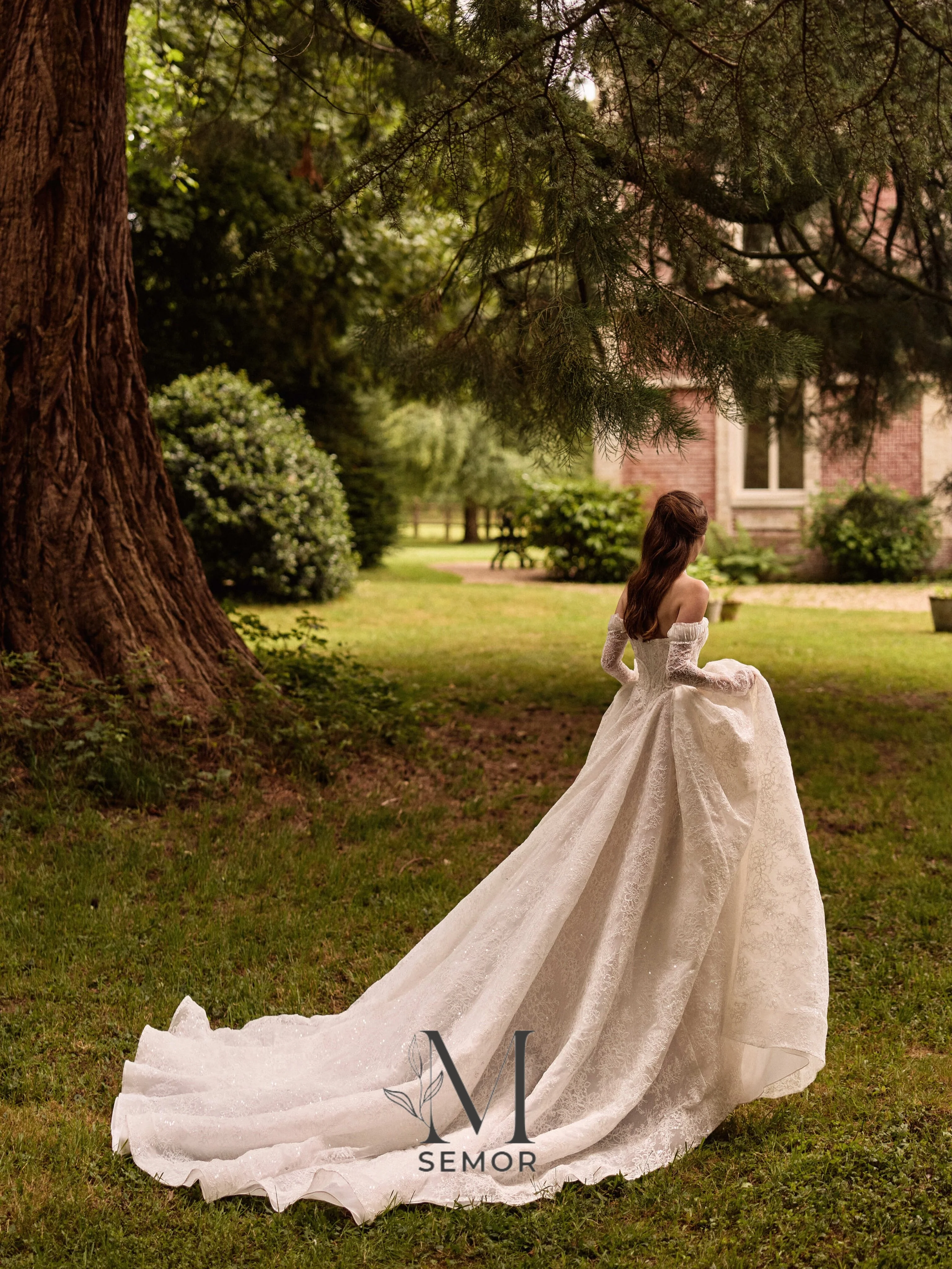 Semor Luxury Appliques Wedding Dress 2026 Detachable Long Sleeve Beaded A-Line Princess Bride Gown Customized Vestido De Novia