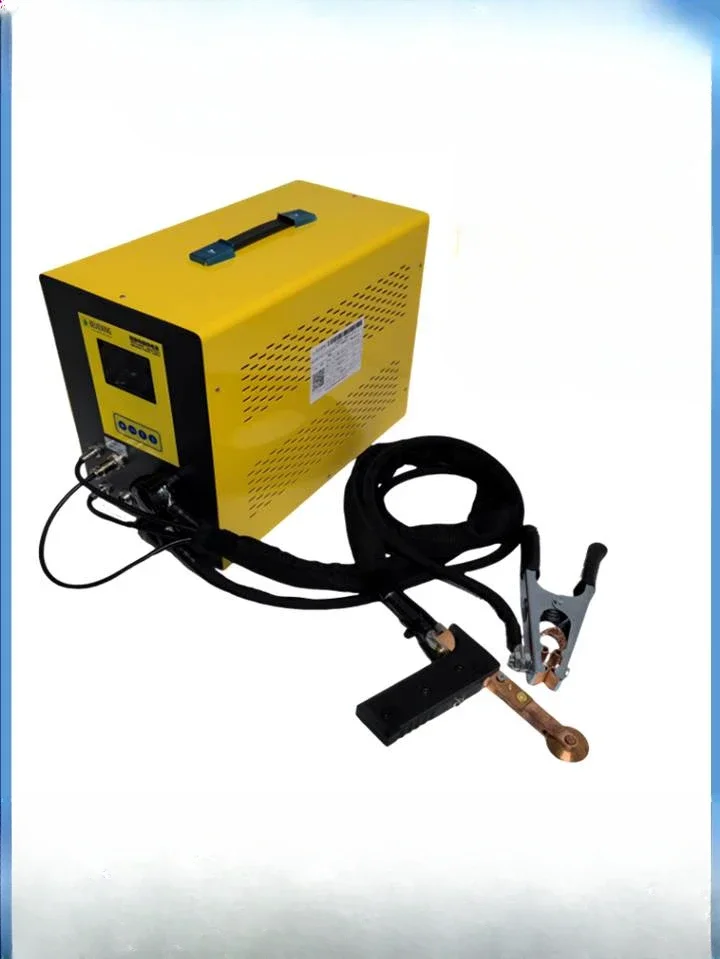 Portable handheld manual thin steel sheet spot welding metal wire mesh rolling welding machine for home repair 220V