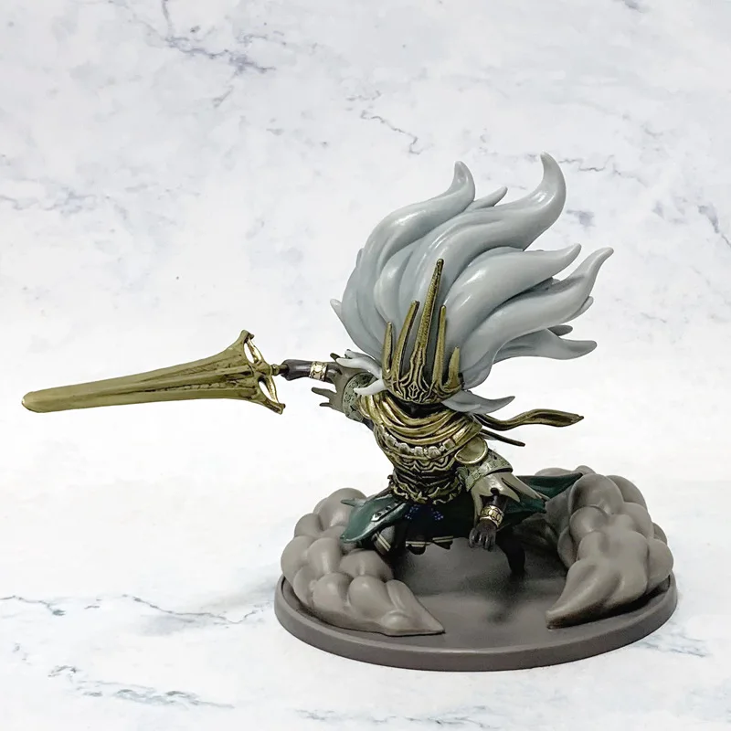 14cm nova figura de anime DARK SOULS Nameless King Perímetro PVC Modelo Estátua de cena Decoração de mesa Ornamentos Crianças Presentes Brinquedos