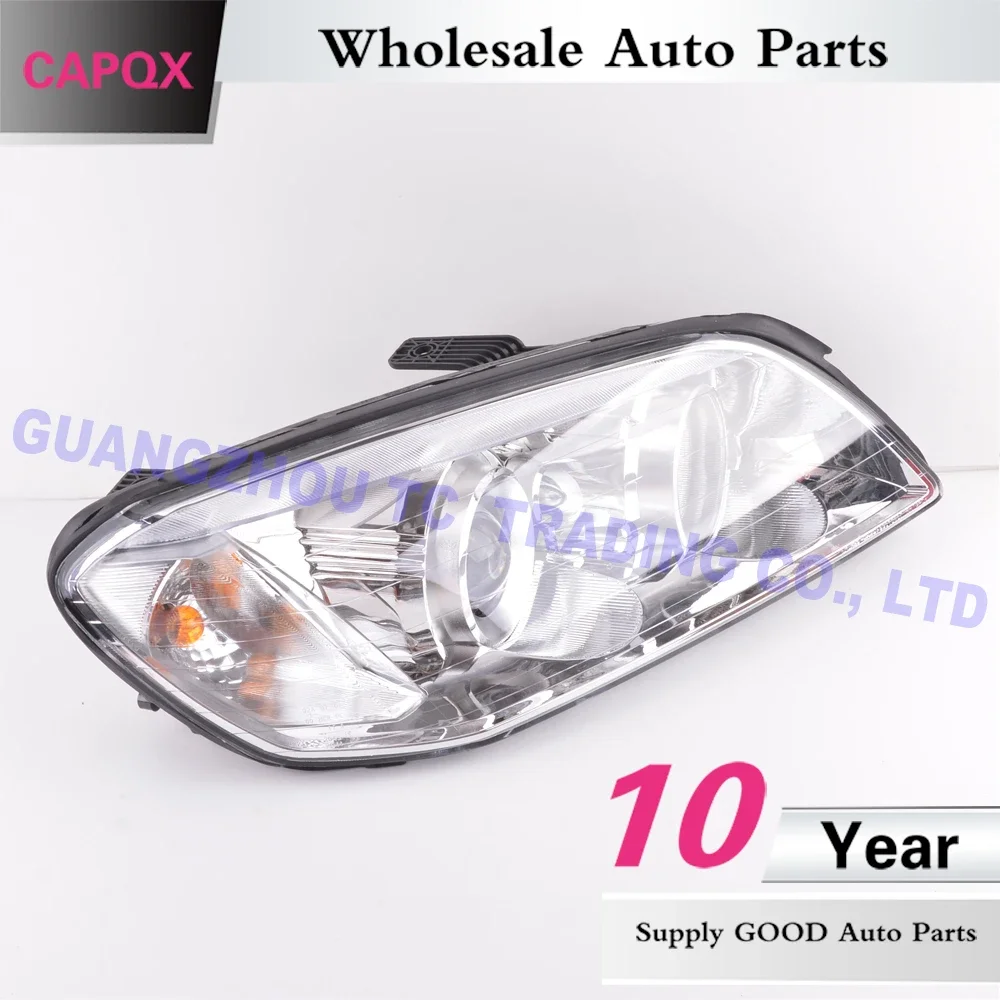 CAPQX 6 pin 1Pair For Chevrolete Captiva 2008 2009 2010 Front Bumper Headlight Headlamp Head Light Lamp Assembly