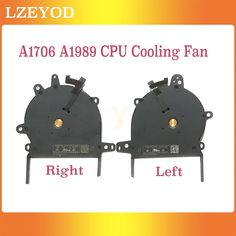 

Original Laptop Cooling Fan for MacBook Pro Retina 13" A1706 A1989 Cooler Fan 2016 2017 2018 Year