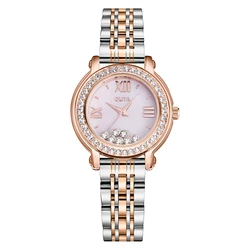 Diamond-set high-end niche,women's watch genuine waterproof temperamental fashionable niche simple to wear