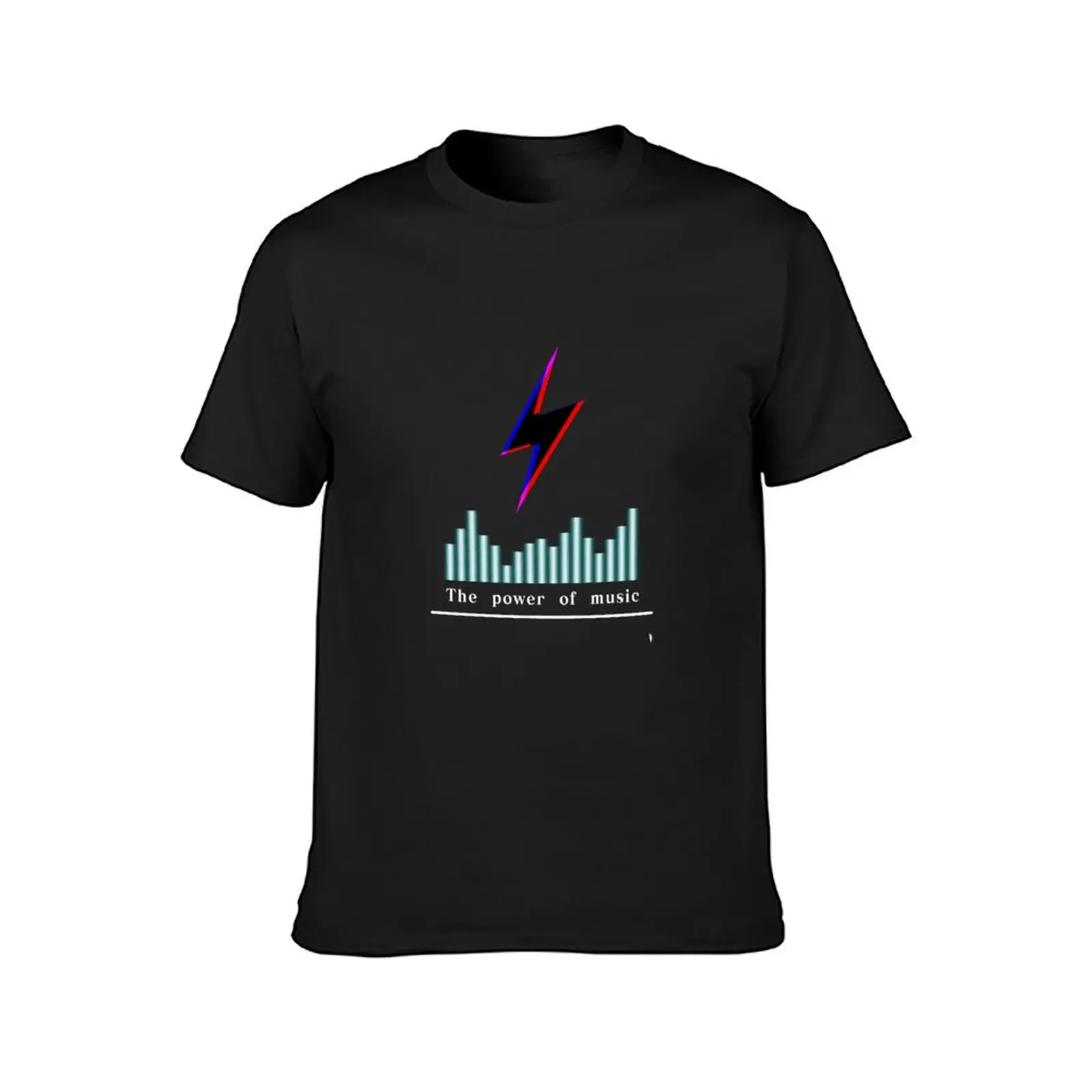 Colourful lightning , the power of music. T-Shirt sweat quick drying tees shirts graphic tees mens plain t shirts