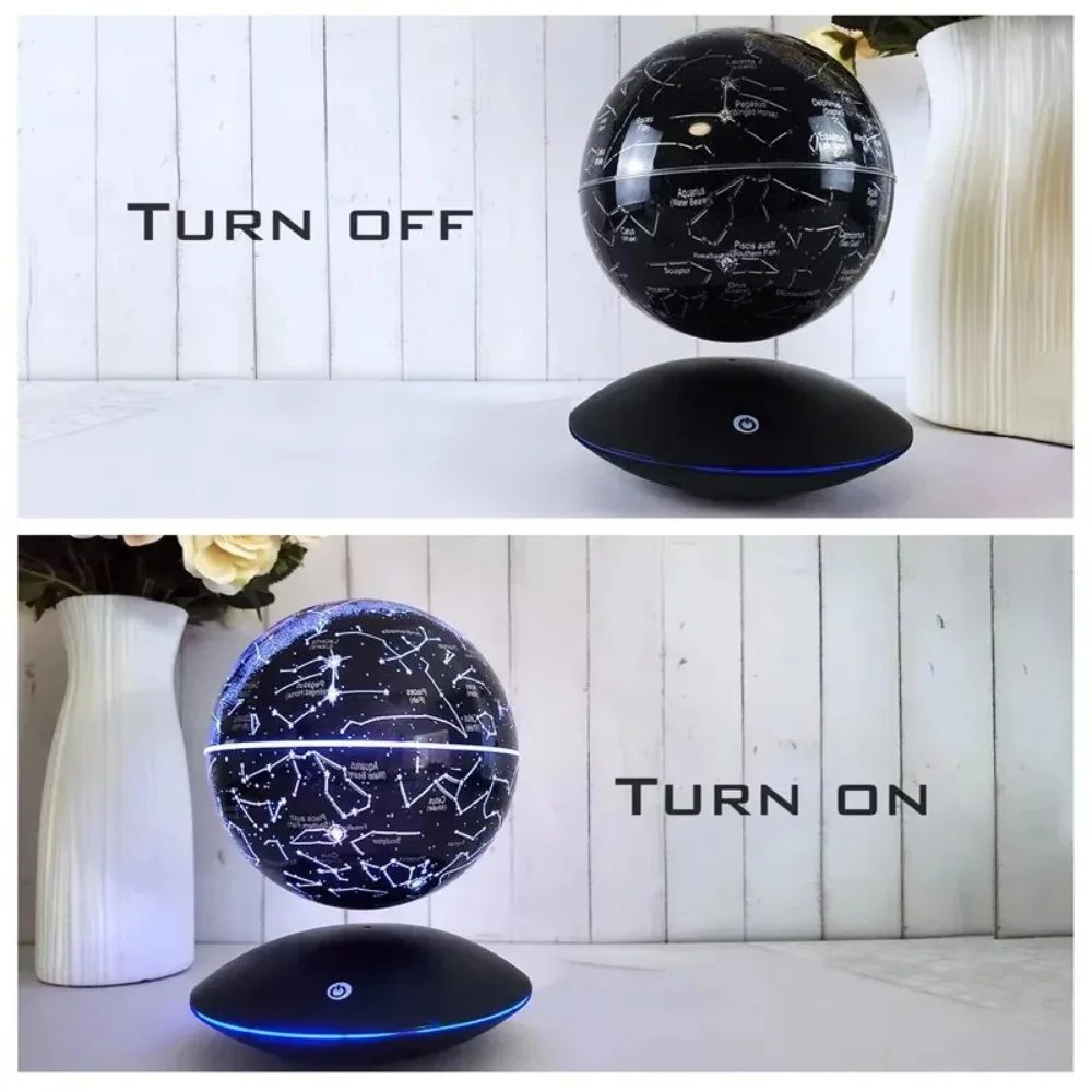 Magnetic Levitation Floating Globe Lamp LED World Lighting Decoration Terrestrial Globe Antigravity Magic Ball