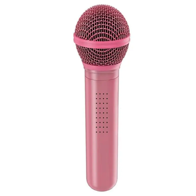 

AEA9-Microphone Shape Shower Head High Pressure Handheld Shower Head Retro Bathing For Hotel Home Bathroom Music Lovers