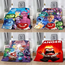 Cartoon Disney Inside Out coperta stampata coperte da Picnic coperta calda coperta morbida e confortevole regalo di compleanno da viaggio a casa